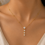 Drop Solitaire Necklace
