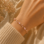 Pink Tulip Bracelet