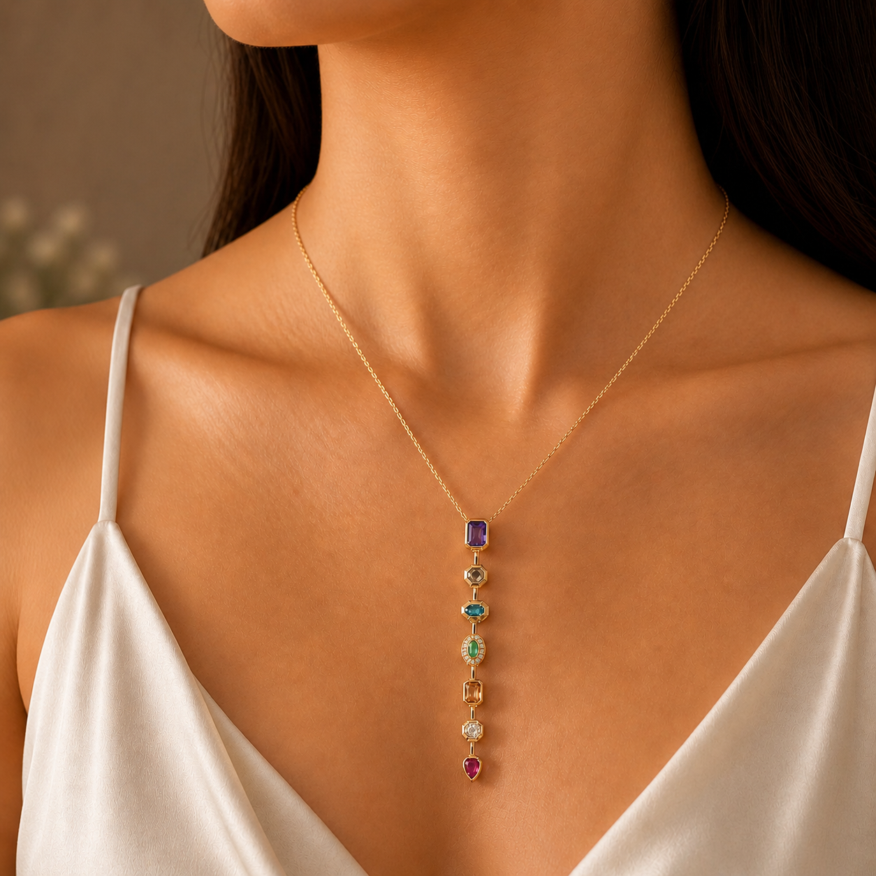 file_000000006d8071fabd1b321cf6e47930 Radiant Cascade Necklace - Image 1