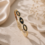 Diamond Black Stone Bracelet