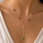 Multicoloured Crystal Necklace